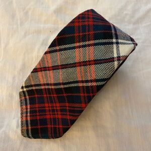Rare Trader Vic’s Plaid Wool Tie